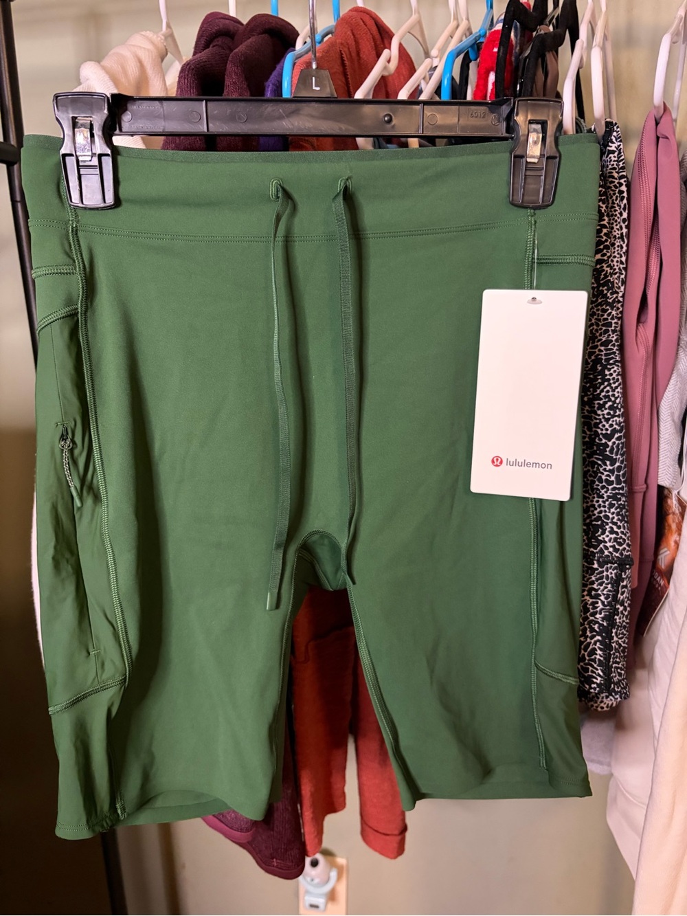 lululemon athletica Women’s  Olive Green Athletic Shorts